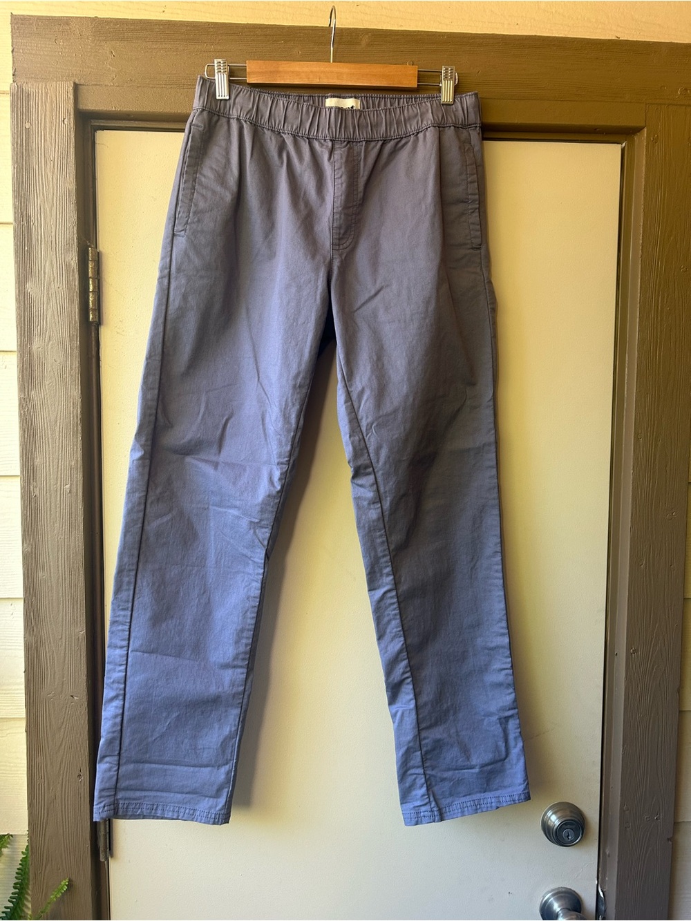 Pact Organic Men's Daily Twill Midweight Pant - Slate Blue